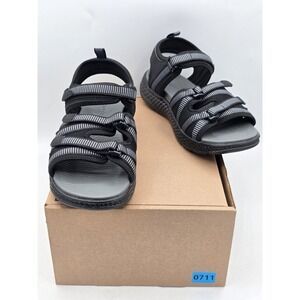 Propet TravelActiv Adventure Women's Sandal – Black & Gray - Size 11